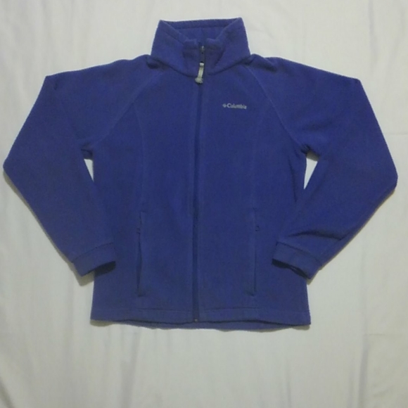 Columbia Other - Purple Columbia Fleece Full Zip Jacket 14/16